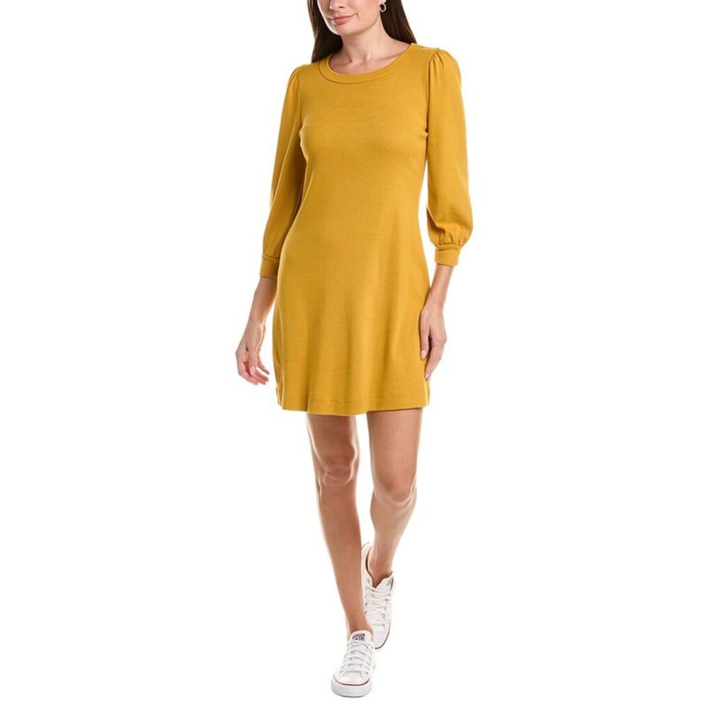 Michael Stars Womens Sinclair Puff Sleeve T-Shirt Dress